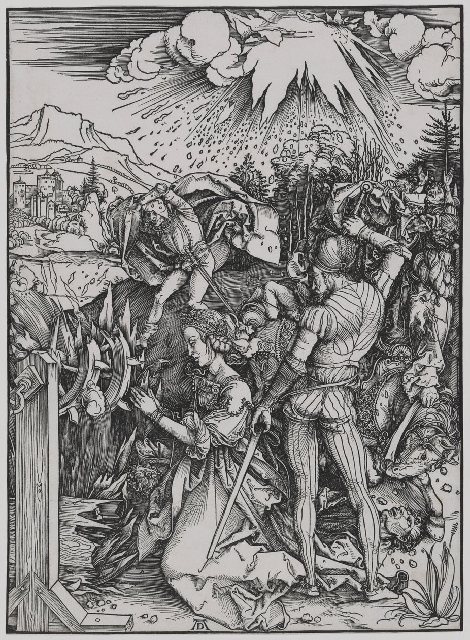 Le martyre de sainte Catherine - Albrecht Dürer