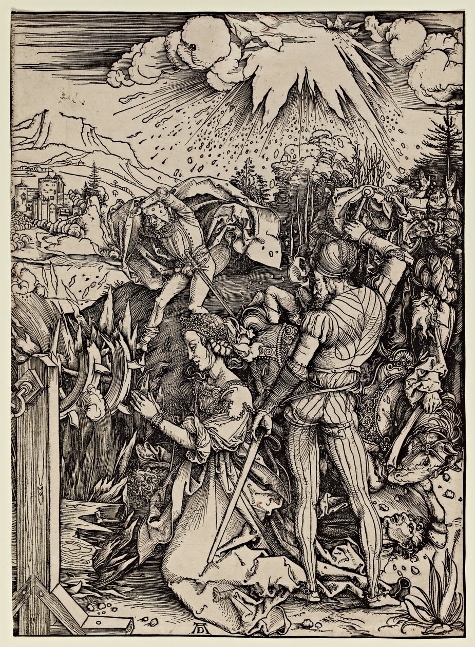 Le martyre de Sainte Catherine d