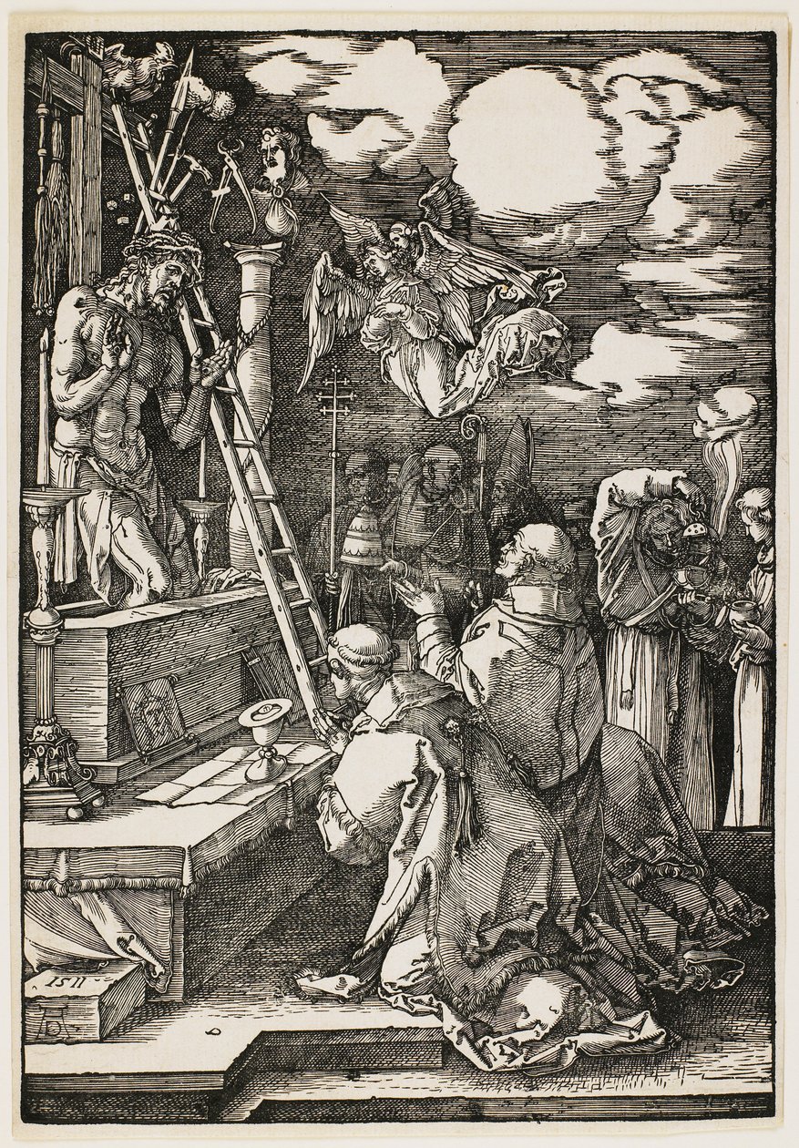 La messe de saint Grégoire - Albrecht Dürer