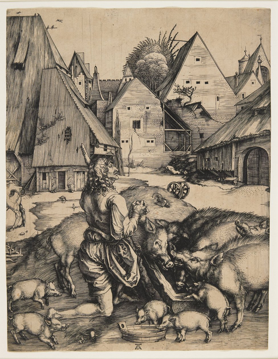 Le Fils prodigue - Albrecht Dürer