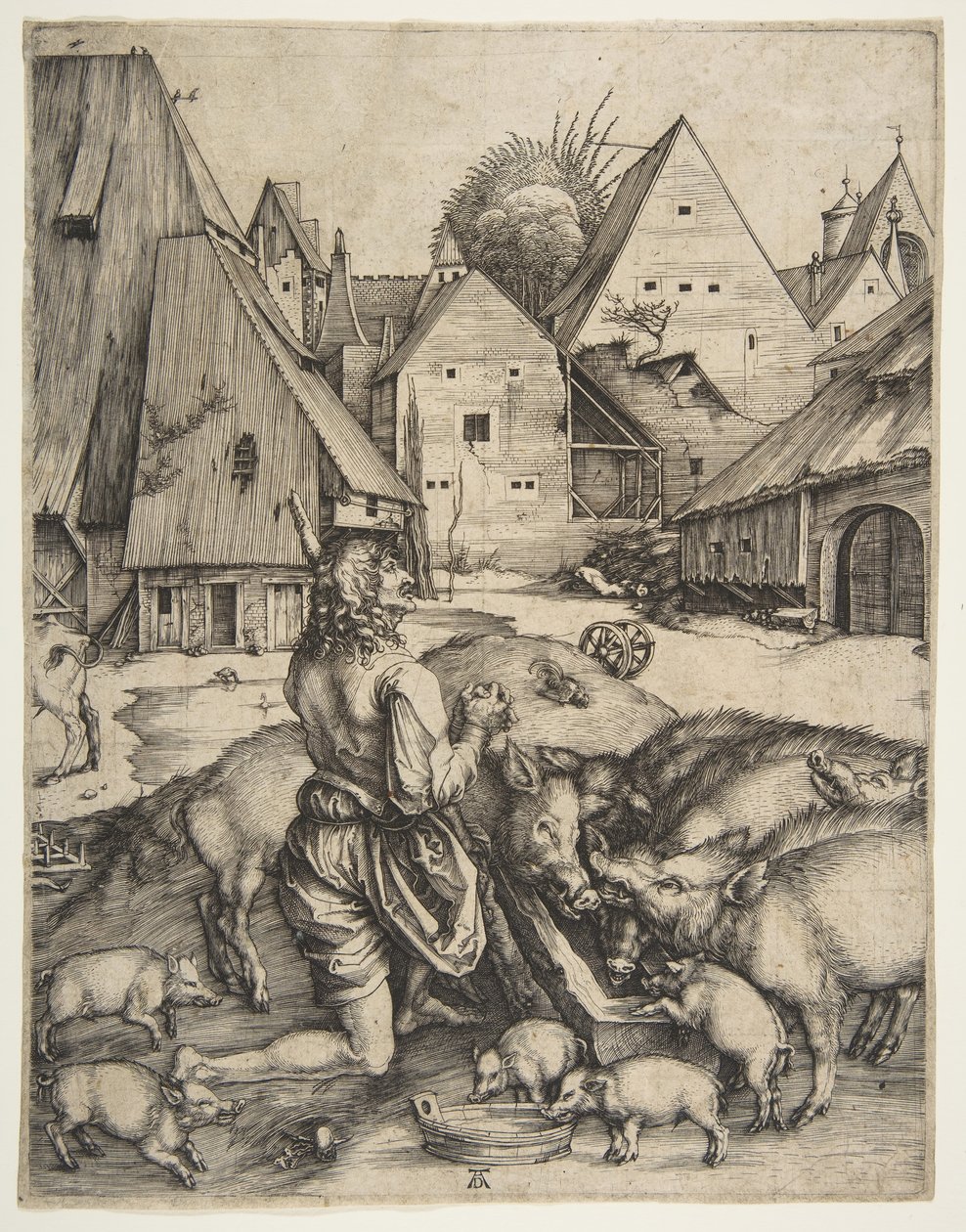 Le Fils prodigue, vers 1496 - Albrecht Dürer