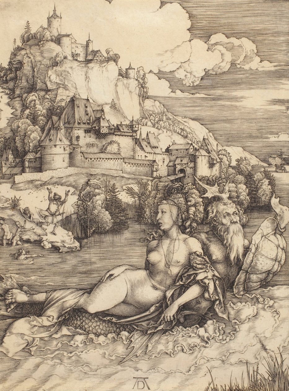 The Sea Monster (La créature marine) - Albrecht Dürer