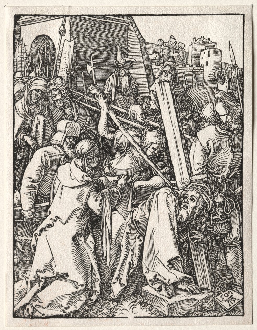 La Petite Passion : Christ portant la croix, 1509 - Albrecht Dürer