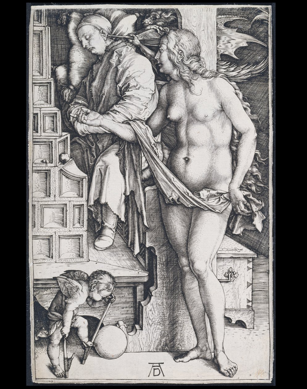 La tentation du fainéant (Le rêve du docteur) - Albrecht Dürer