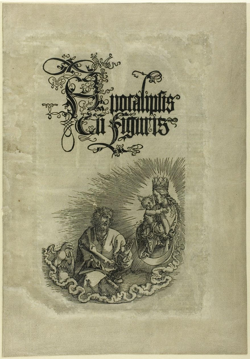 La Vierge apparaissant à Saint Jean, de L