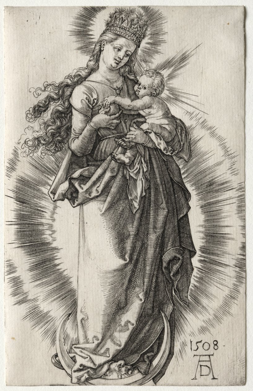 La Vierge à la couronne étoilée - Albrecht Dürer