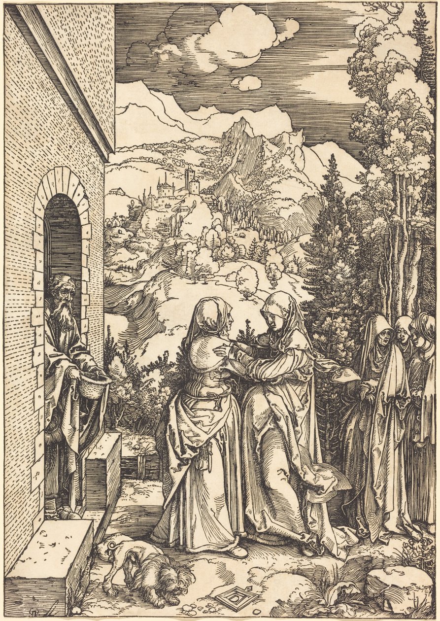 La Visitation - Albrecht Dürer