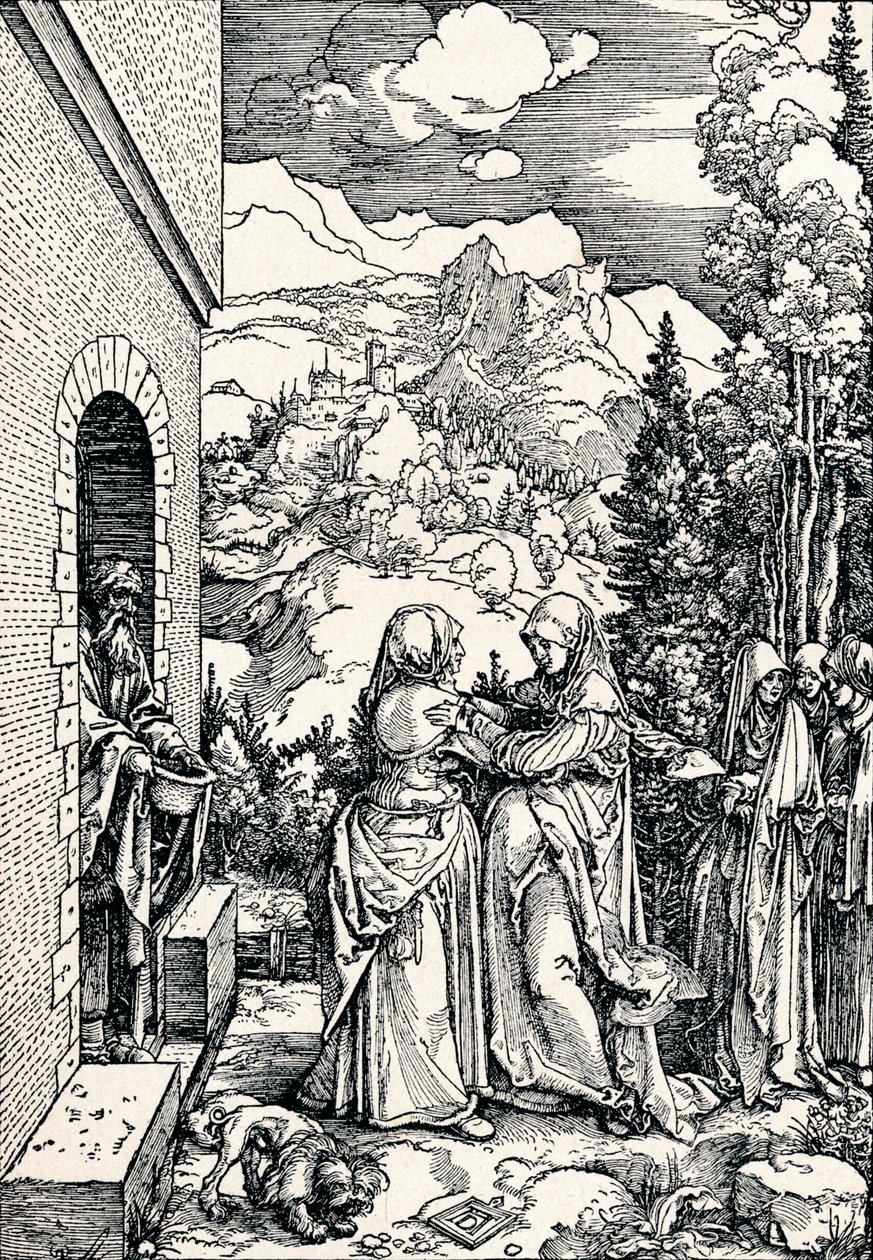 La Visitation - Albrecht Dürer