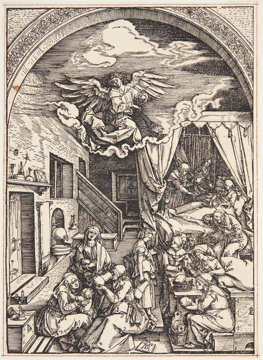La Naissance de la Vierge - Albrecht Dürer