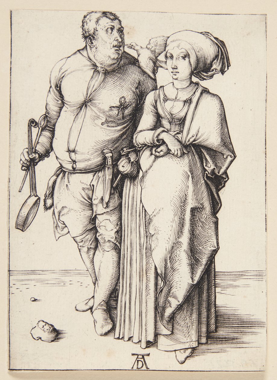 Le cuisinier et sa femme - Albrecht Dürer