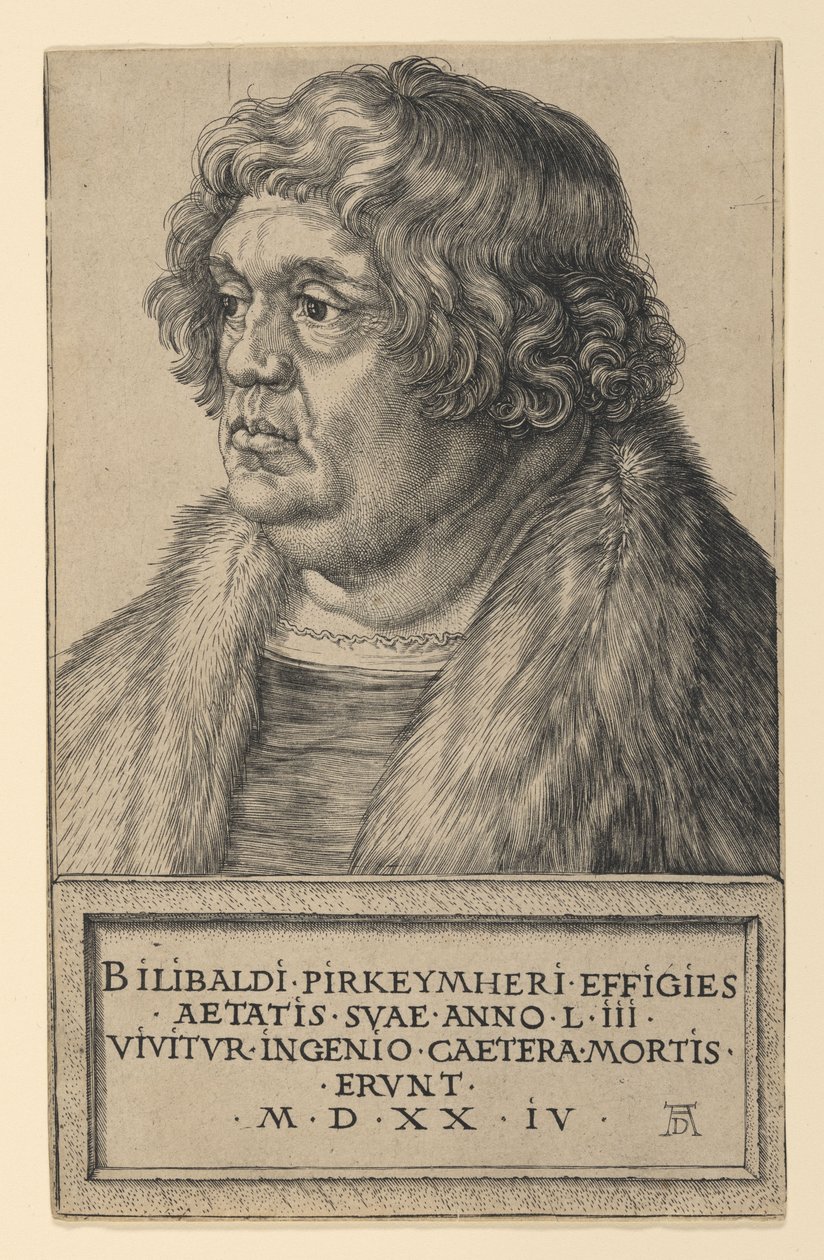 Willibald Pirckheimer - Albrecht Dürer