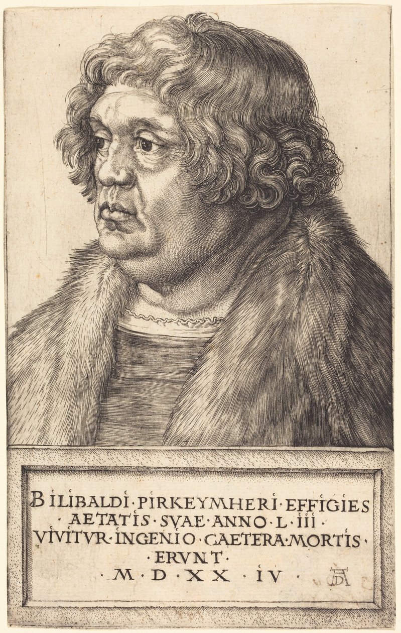 Willibald Pirckheimer - Albrecht Dürer