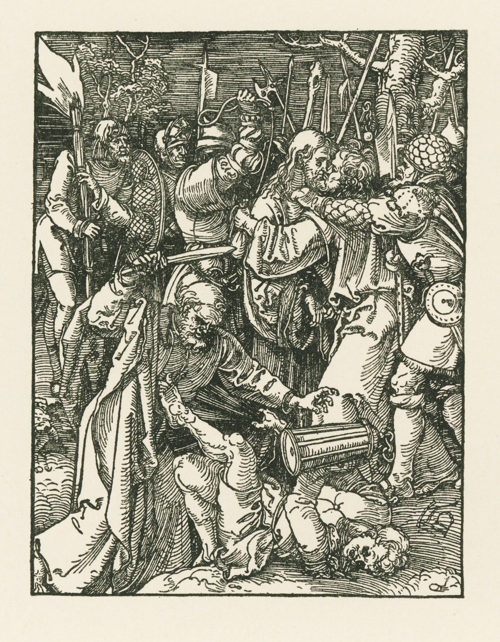 Le Christ captif, vers 1509 (gravure sur bois) - Albrecht Dürer or Duerer