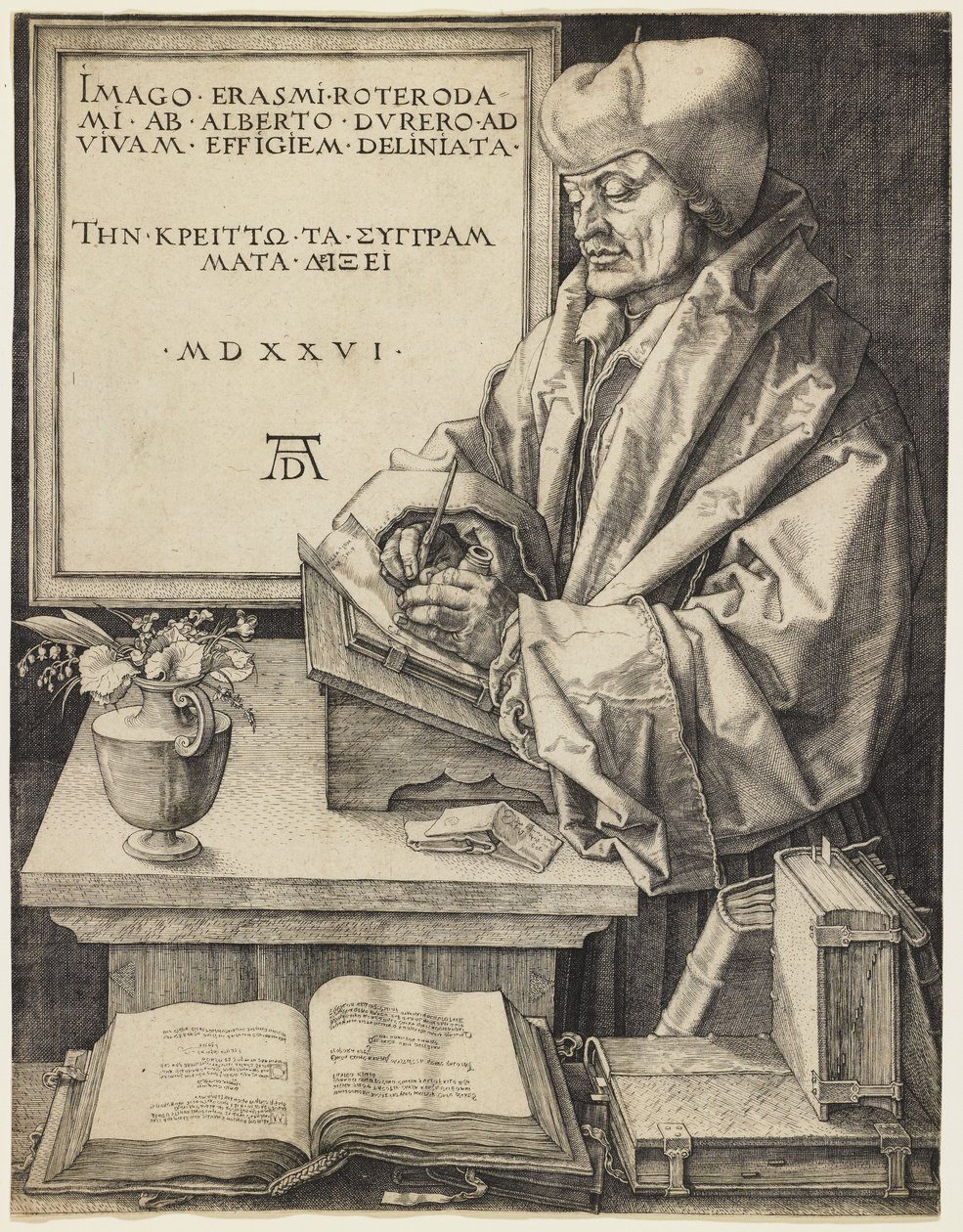 Érasme de Rotterdam - Albrecht Dürer