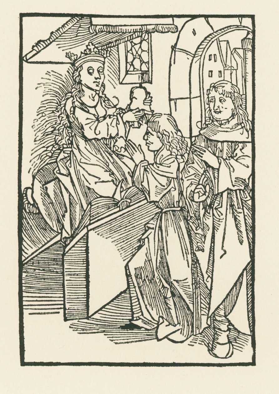 Illustration sur la page de titre de " Oratio Cassandre Venete " - Albrecht Dürer or Duerer