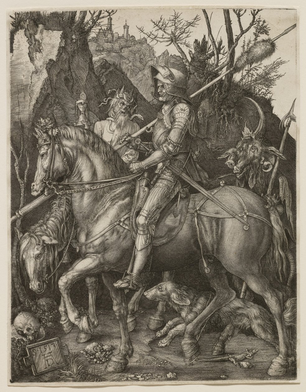 Le Chevalier, la Mort et le Diable - Albrecht Dürer
