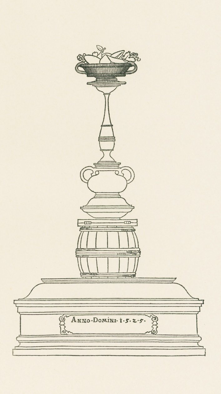 Colonne monumentale pour un ivrogne - Albrecht Dürer or Duerer