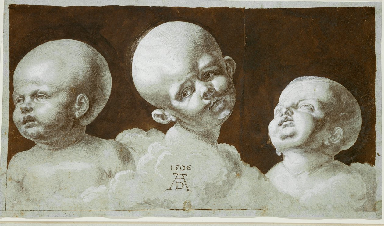 Études de la tête d