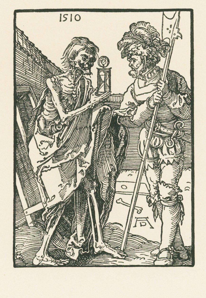La mort et le Landsknecht - Albrecht Dürer or Duerer