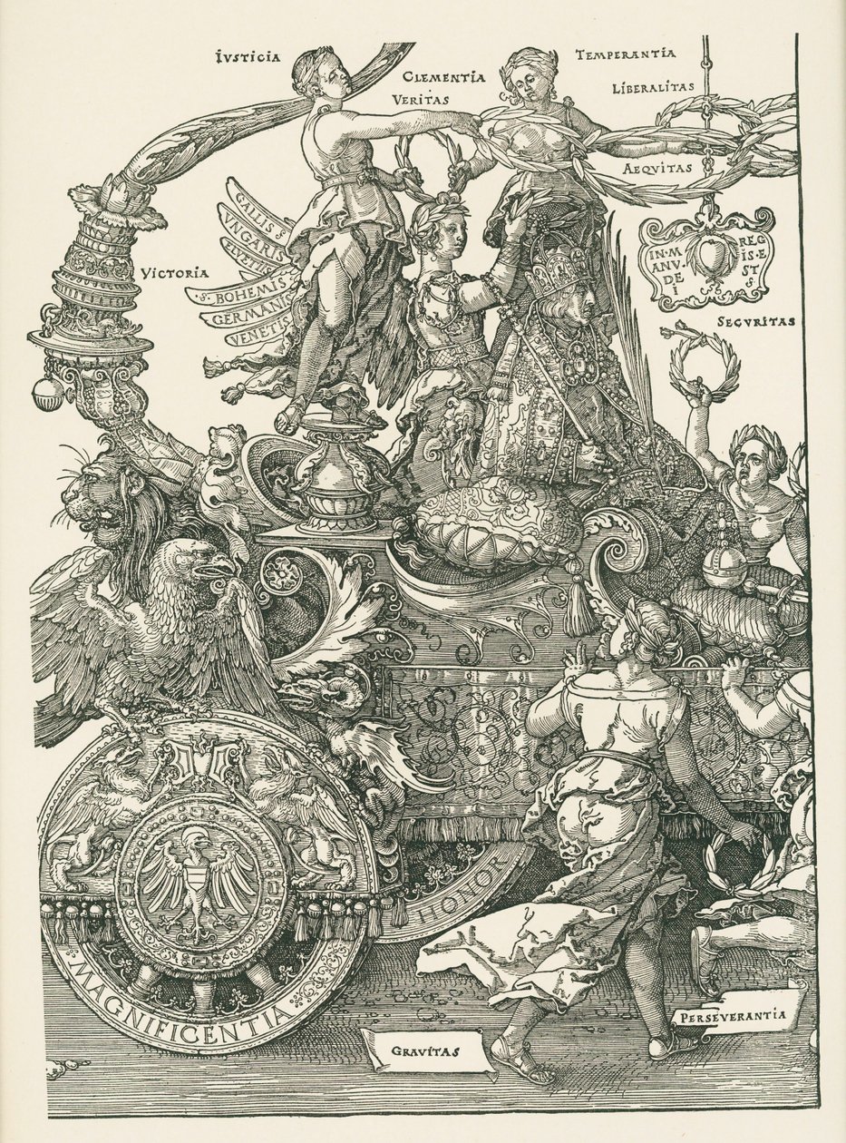 La grande voiture triomphale - Albrecht Dürer or Duerer