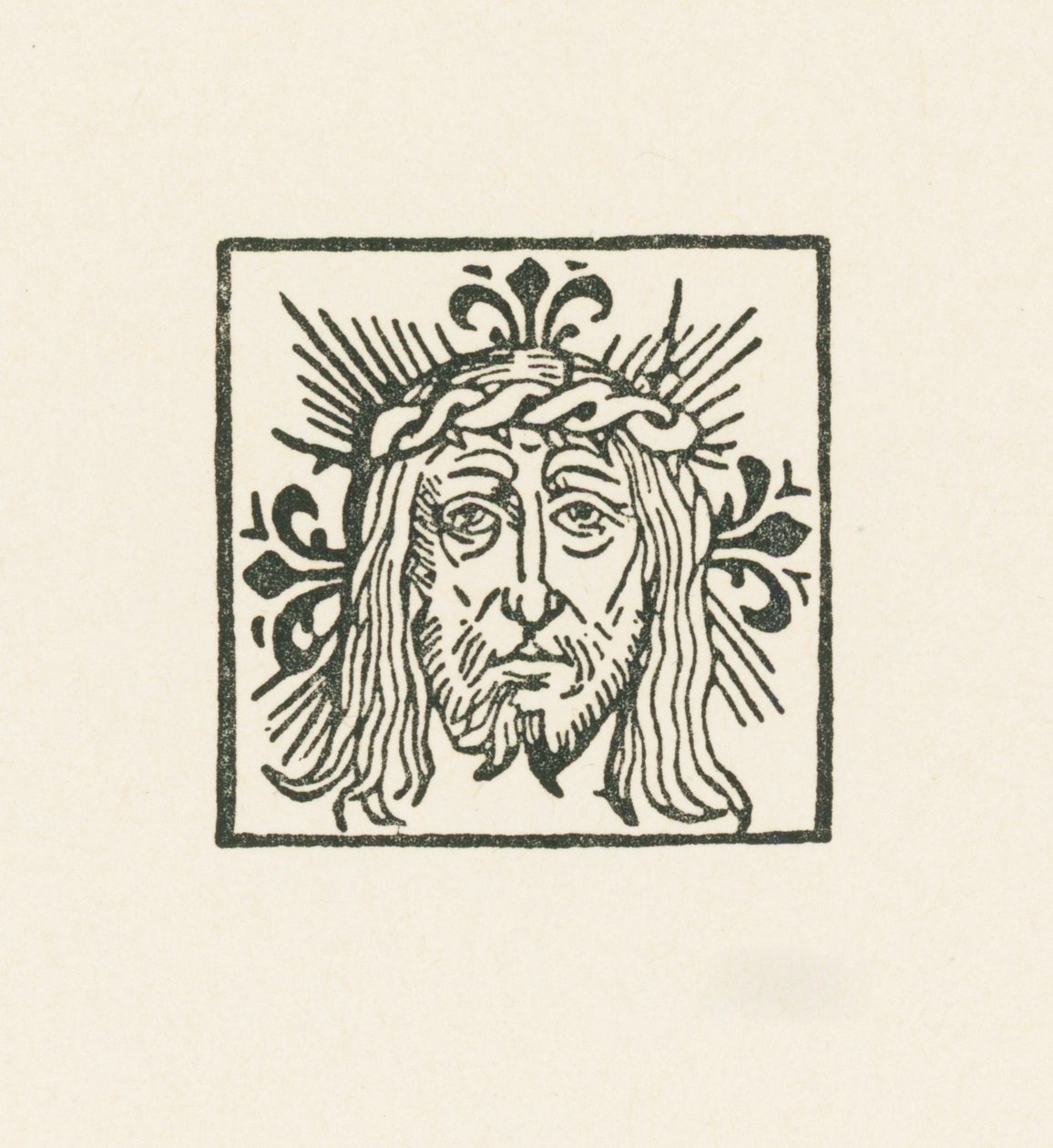 La tête du Christ - Albrecht Dürer or Duerer