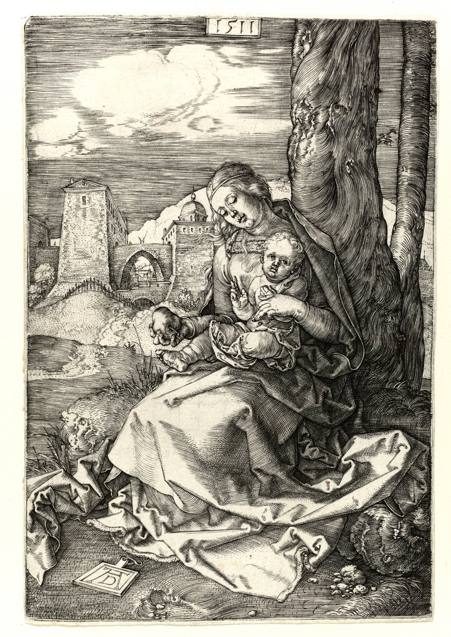 La Madone à la poire - Albrecht Dürer