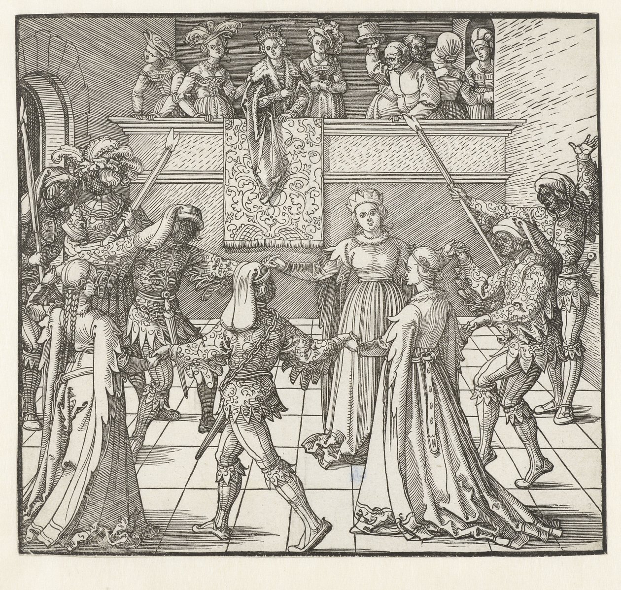 La danse des torches - Albrecht Dürer or Duerer
