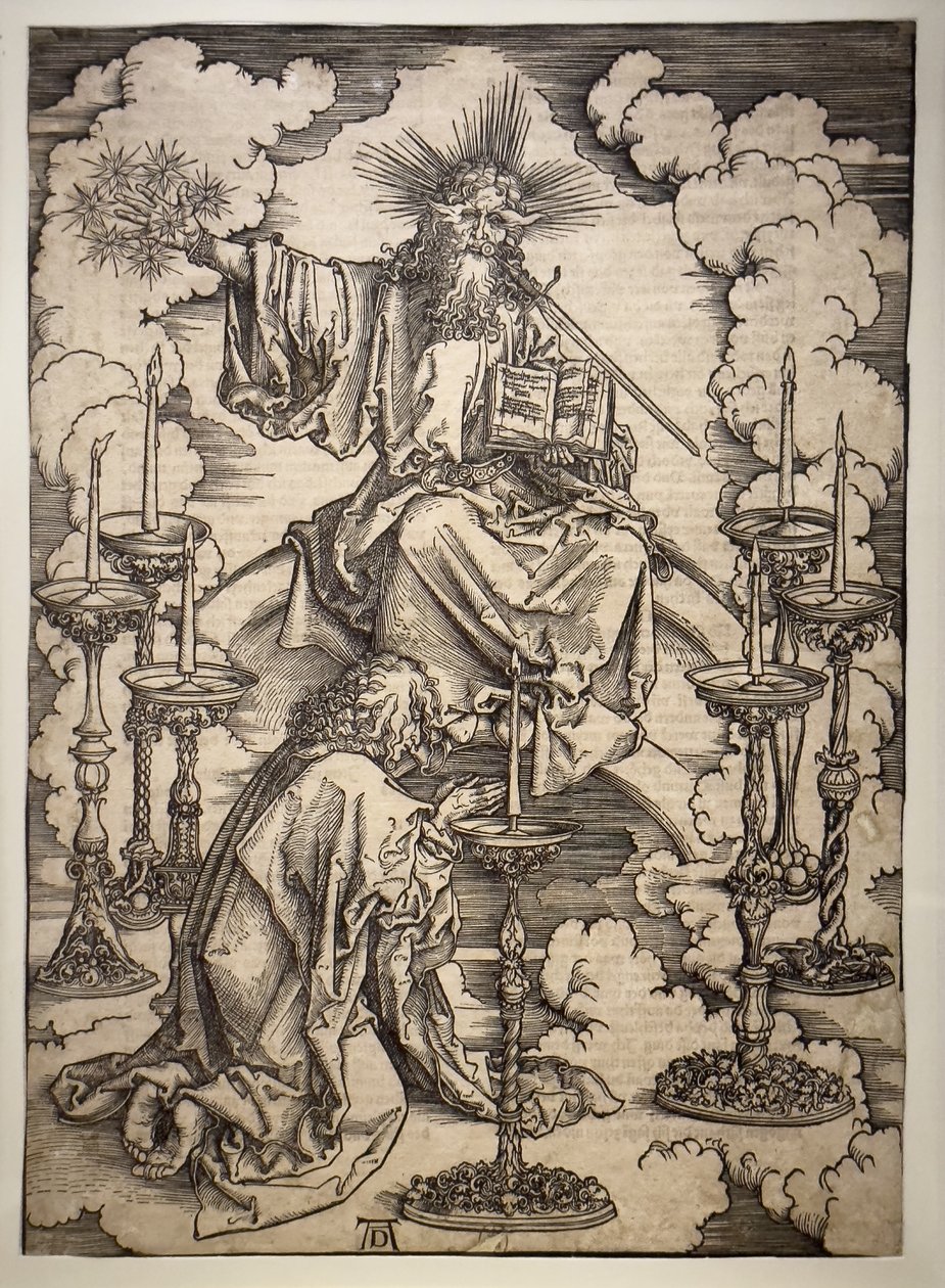 La vision des 7 chandeliers - Albrecht Dürer or Duerer