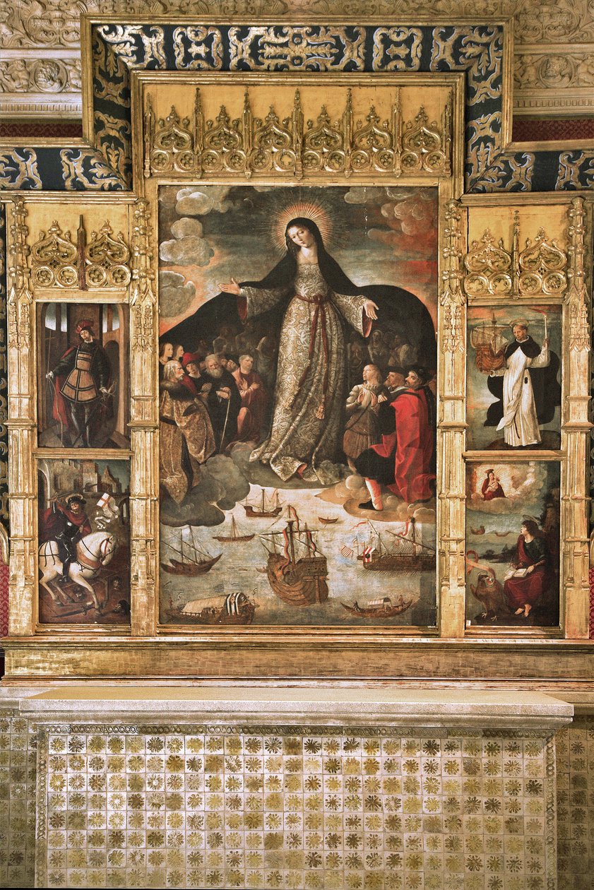Retable de la Vierge des Navigateurs - Alejo Fernandez