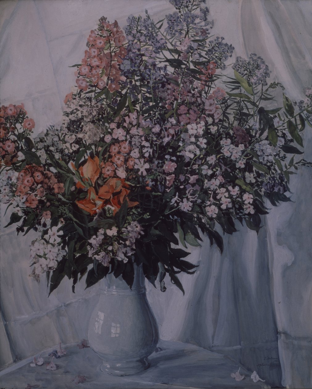 Nature morte. Phloxes, 1911 - Aleksandr Jakovlevic Golovin