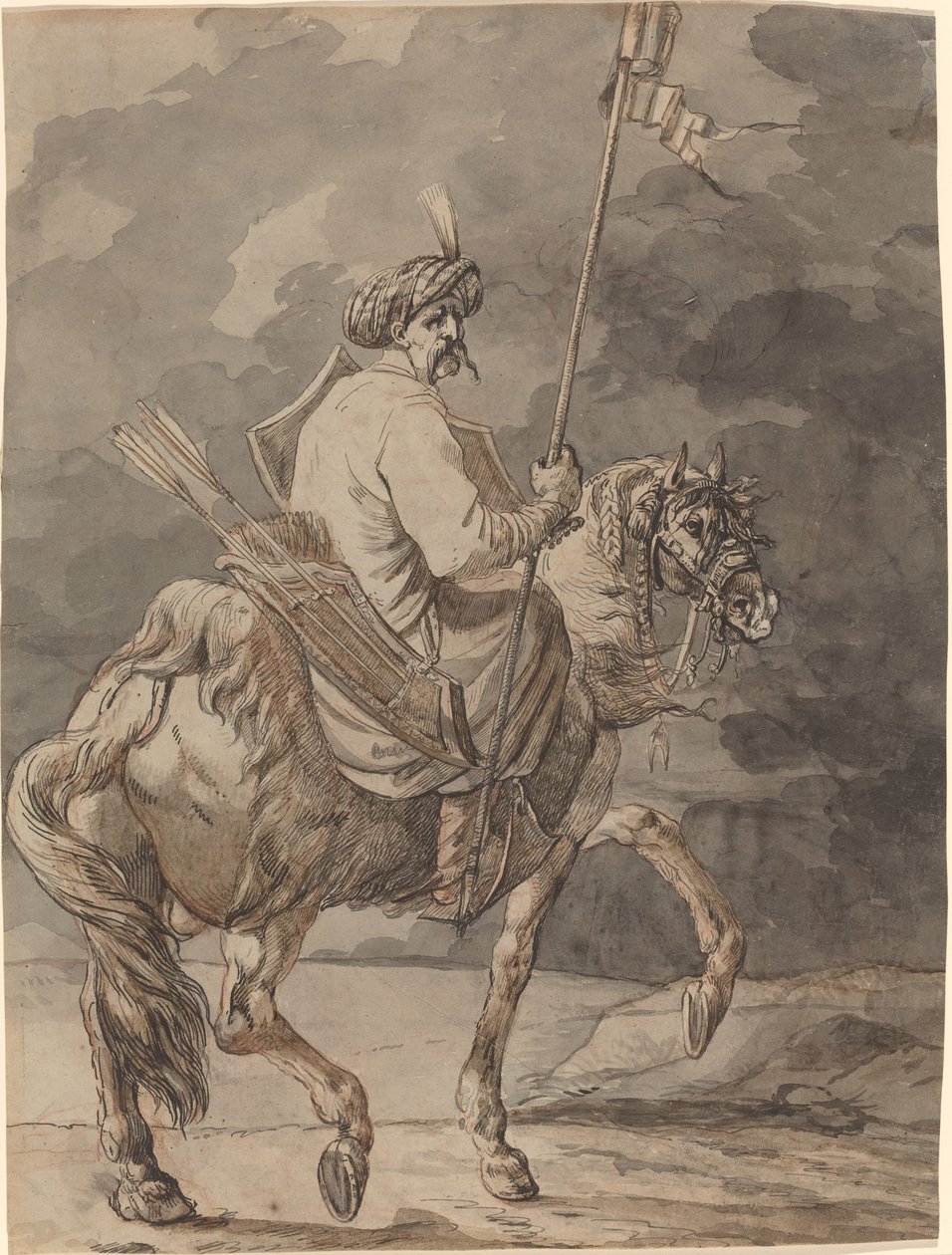 Le cavalier polonais - Aleksandr Osipovich Orlovskii