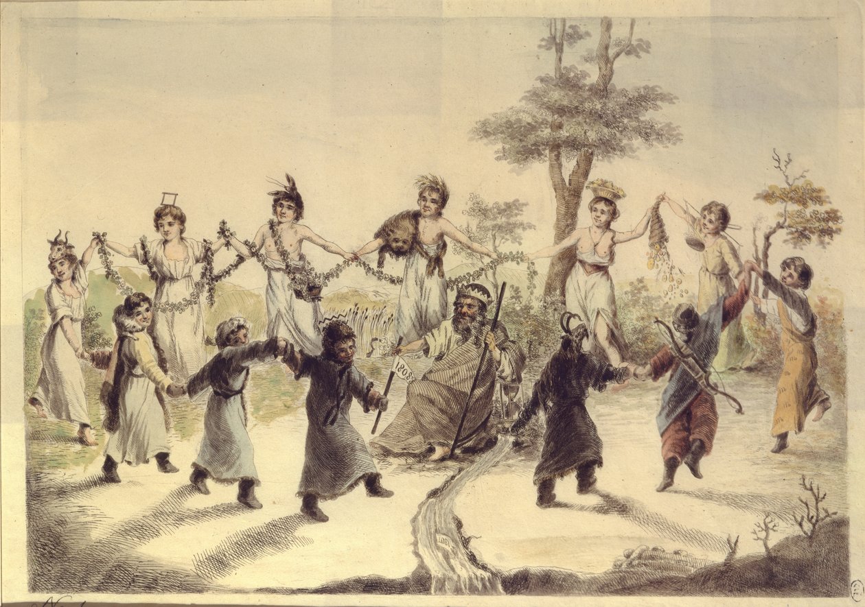 Allégorie des douze mois de l
