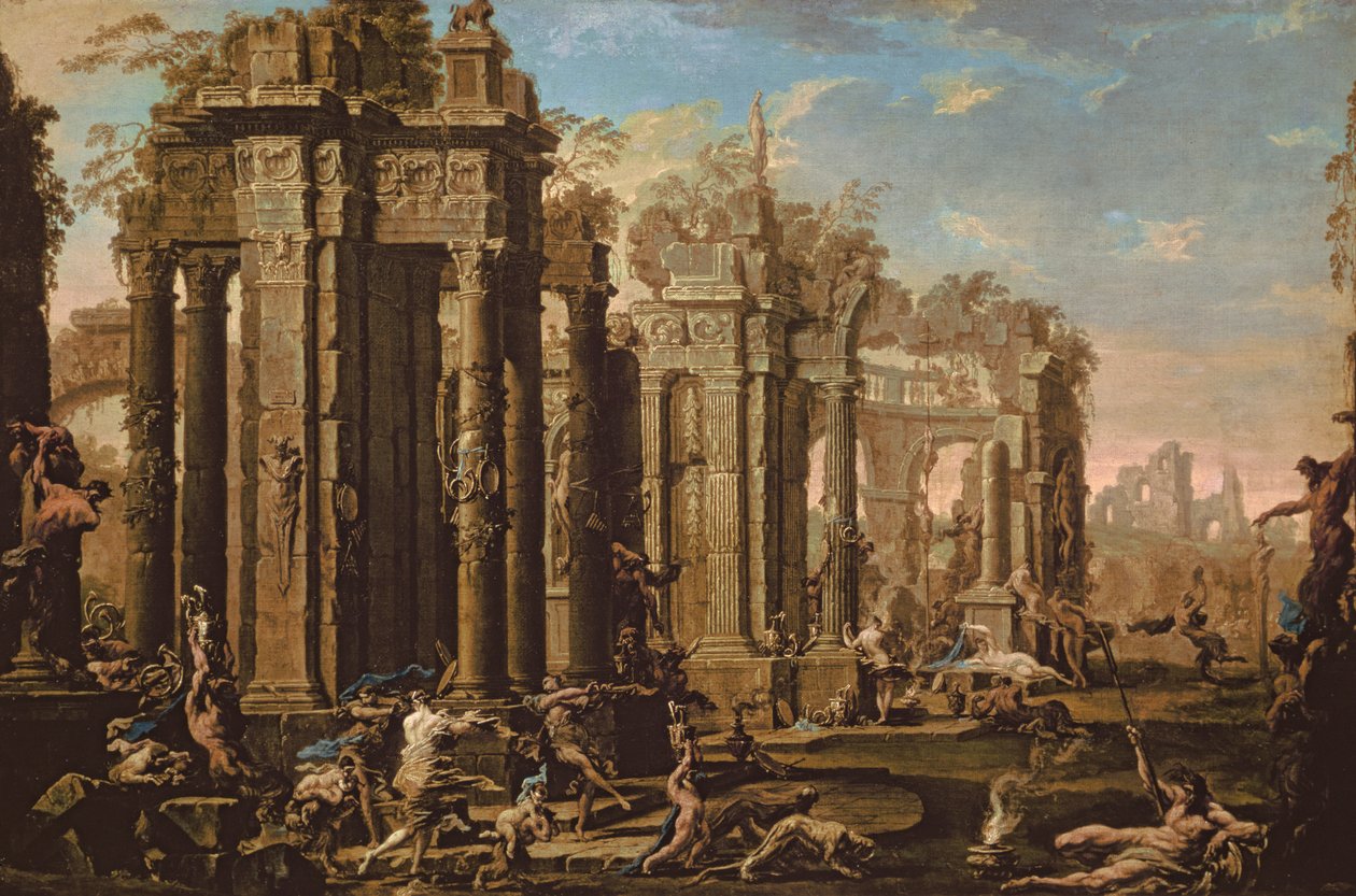 Les Bacchantes - Alessandro Magnasco