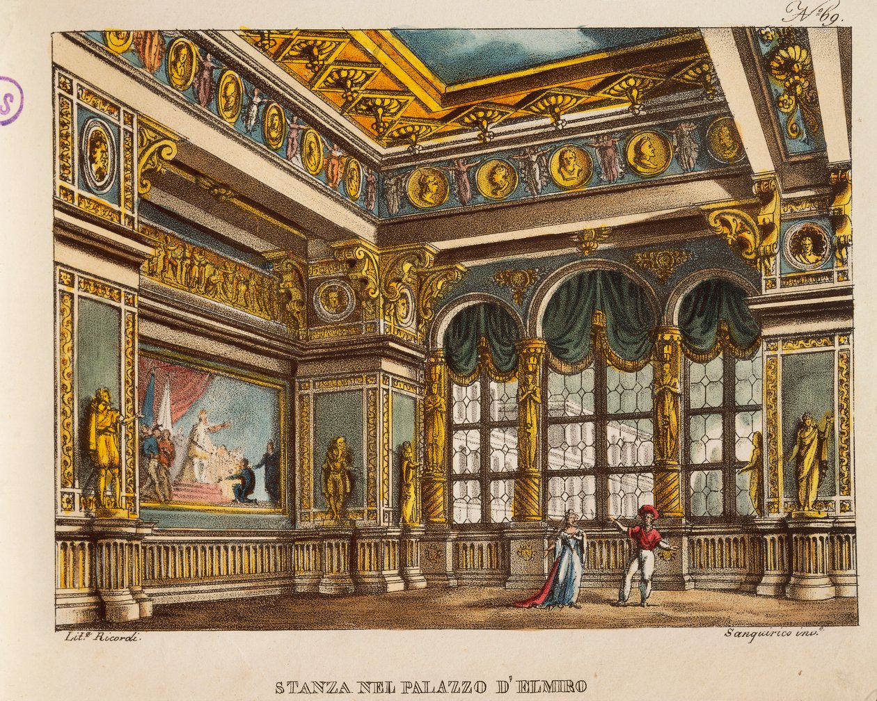 Salle dans le Palais d
