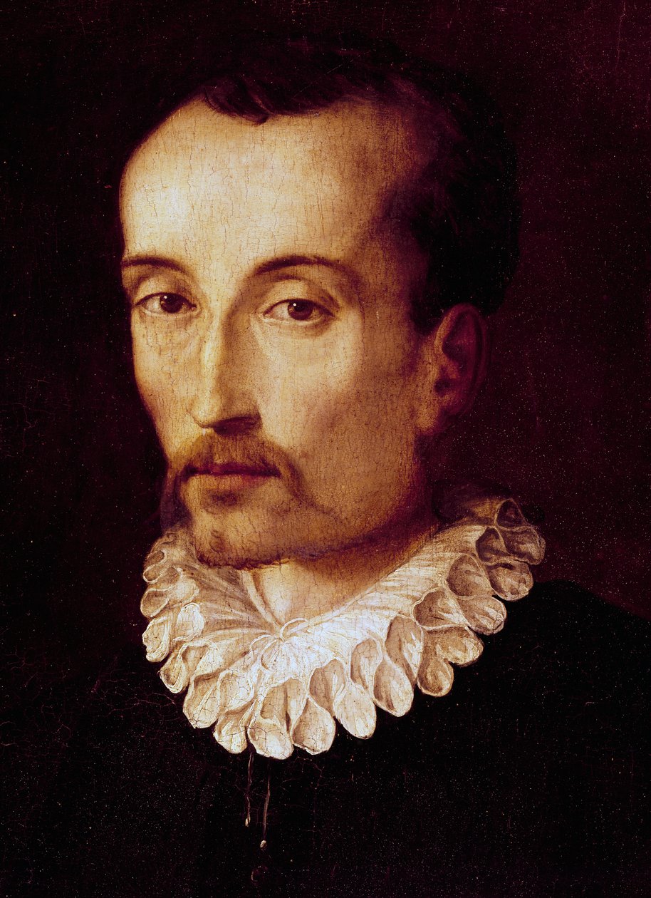 Portrait de Torquato Tasso (Sorrente) - Alessandro Allori