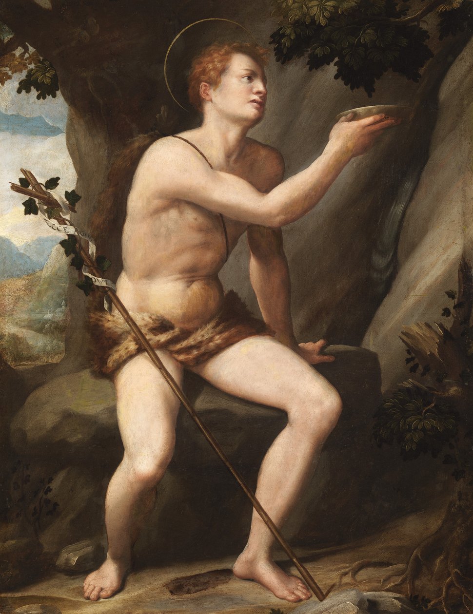 Saint Jean Baptiste - Alessandro Allori
