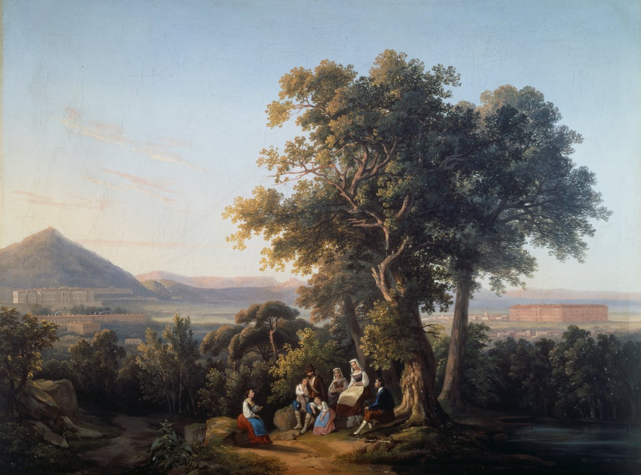 La plaine de Caserte - Alessandro Fergola
