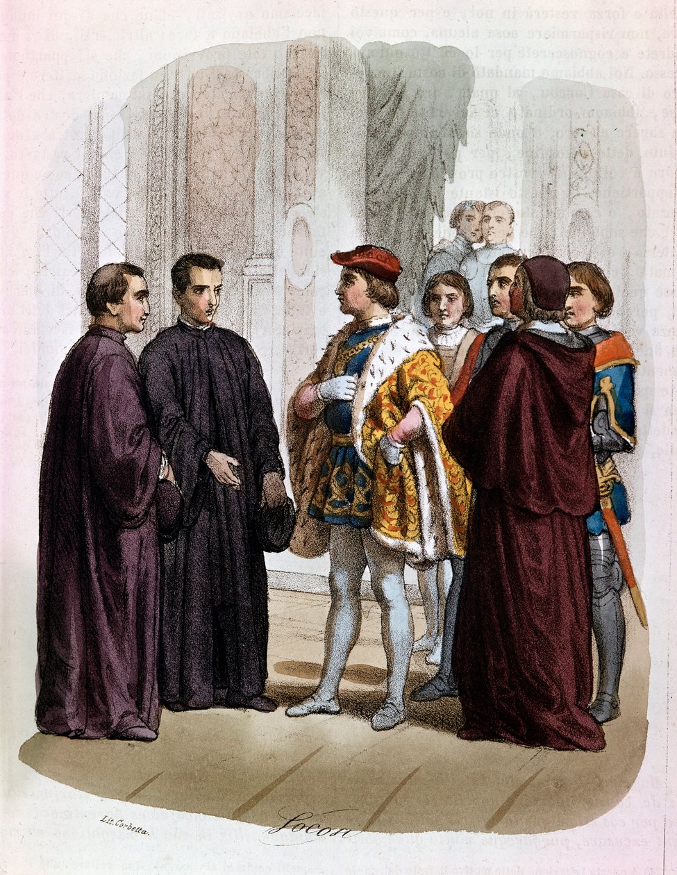 Niccolo di Bernardo dei Machiavelli (Nicolas Machiavel) - Alessandro Focosi