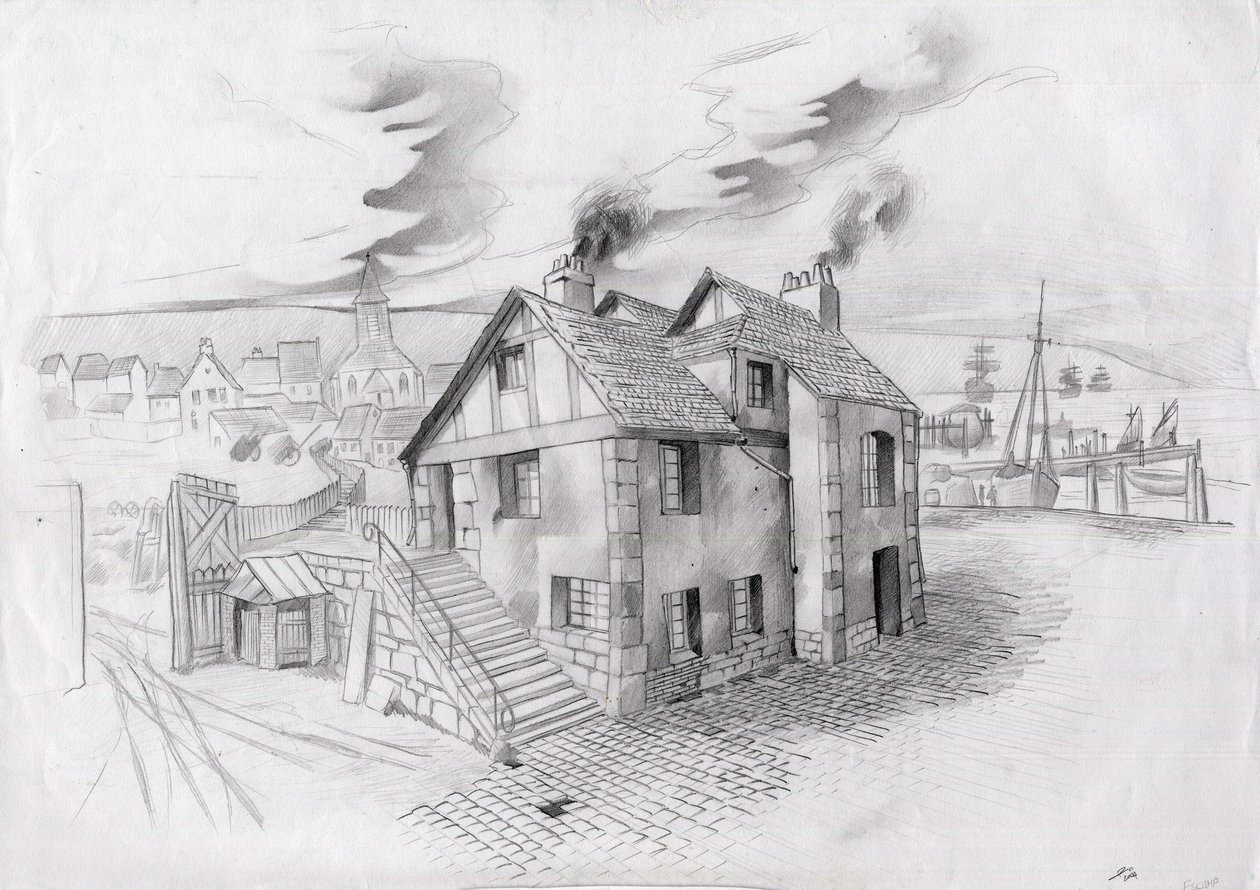 Maison dans un village près d