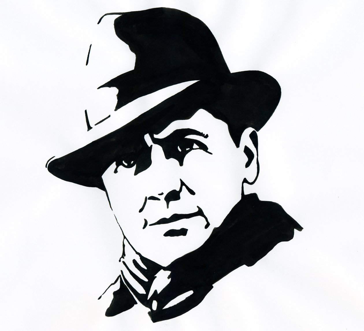 Portrait du préfet et résistant français Jean Moulin (1899-1943) - Alessandro Lonati