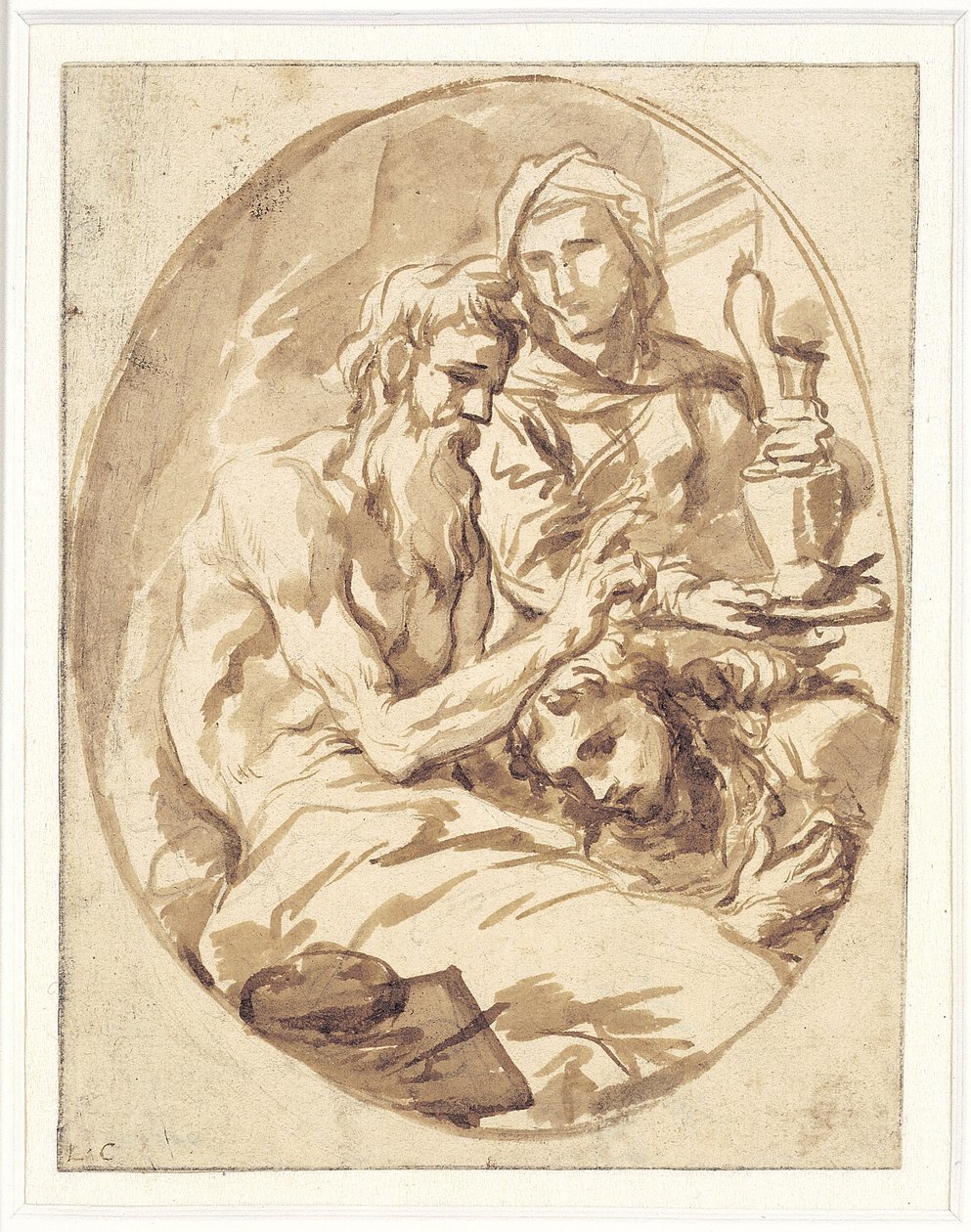 Isaac bénissant Jacob - Alessandro Magnasco