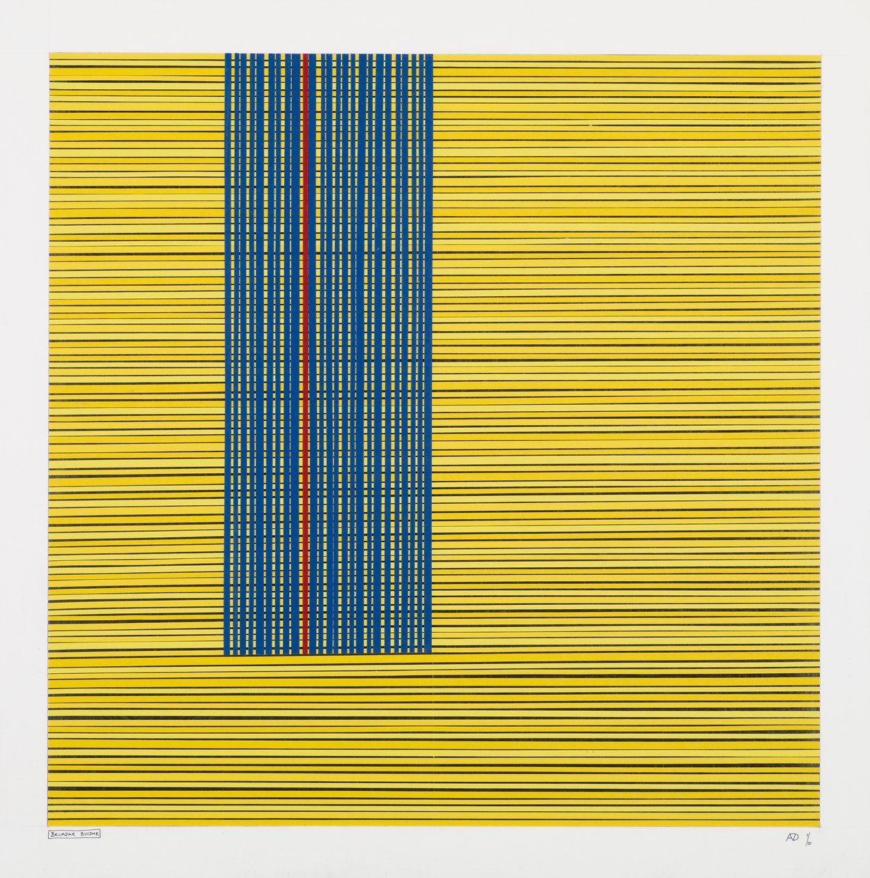 Jaune, bleu et rouge - Alex Dunn