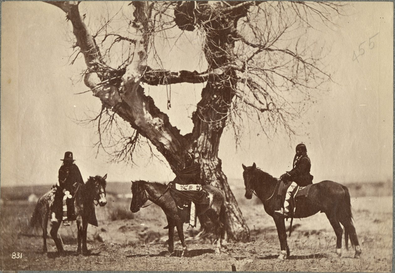 Enterrement, Dakota, 1868 - Alexander Gardner