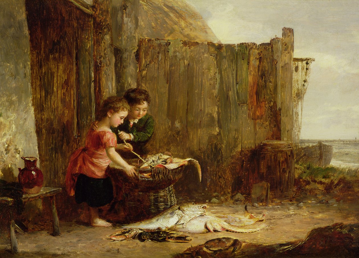 La Pêche du matin, 19ème siècle - Alexander Jnr. Fraser