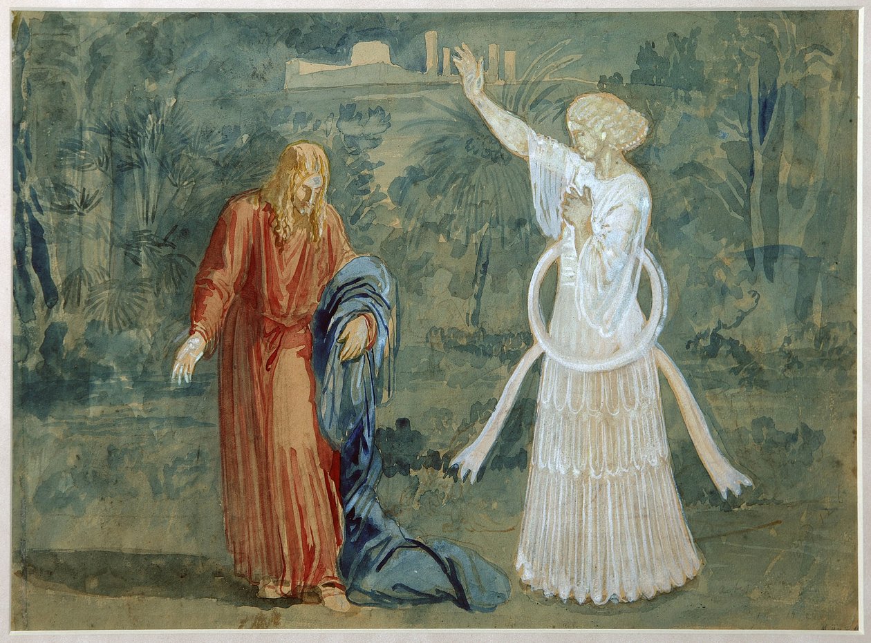 Christ à Gethsémani, fin des années 1840 - Alexander Andreyevich Ivanov
