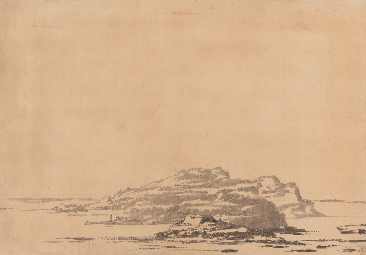 Paysage fantastique - Alexander Cozens