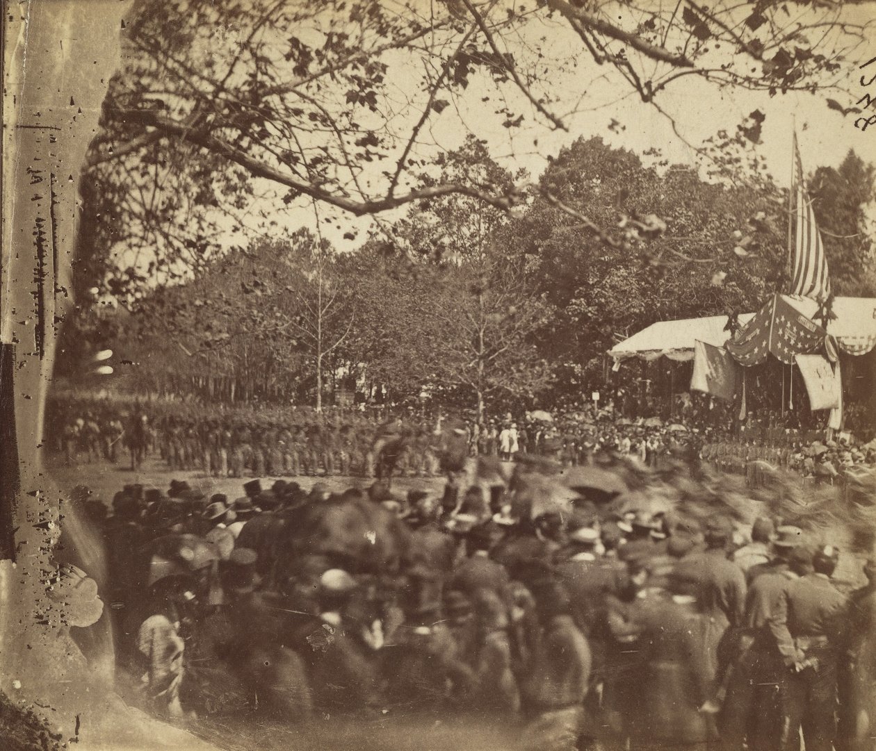 Revue de la Grande Armée, Washington, D.C. - Alexander Gardner