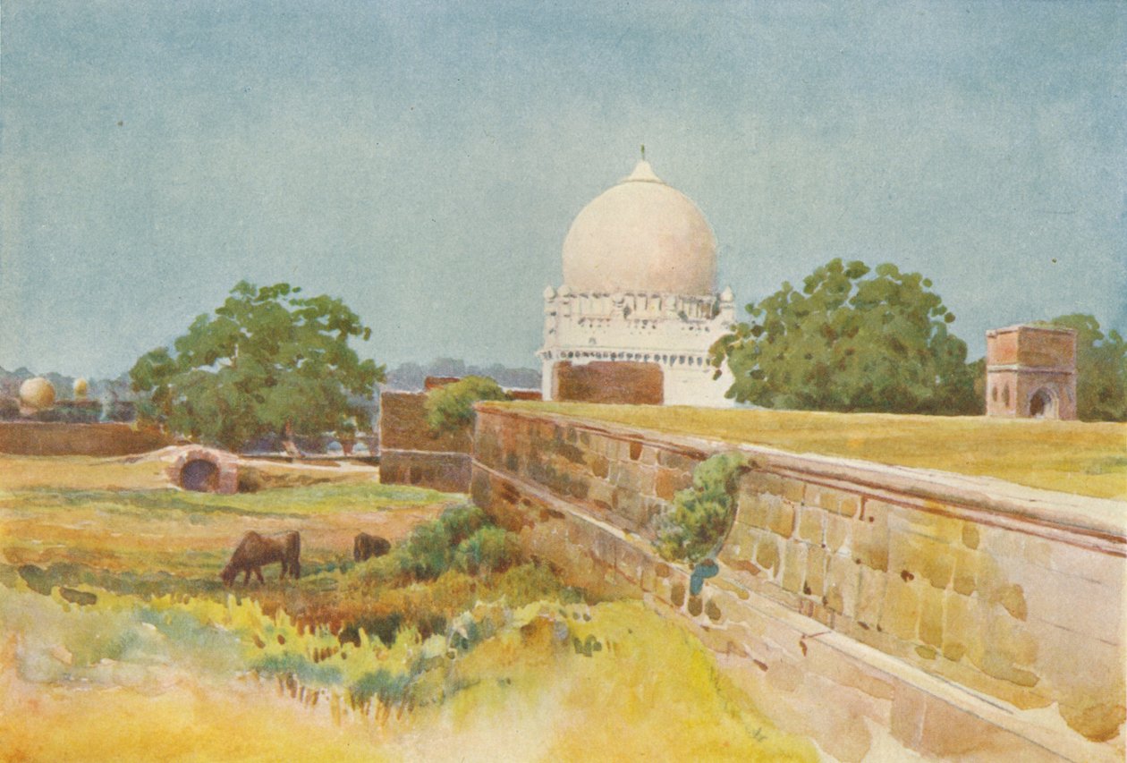 Une tombe sans nom, Bijapur, vers 1880-1905 - Alexander Henry Hallam Murray
