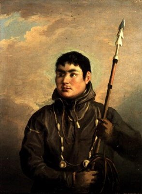 Portrait du baleinier esquimau, John Sacheuse - Alexander Nasmyth