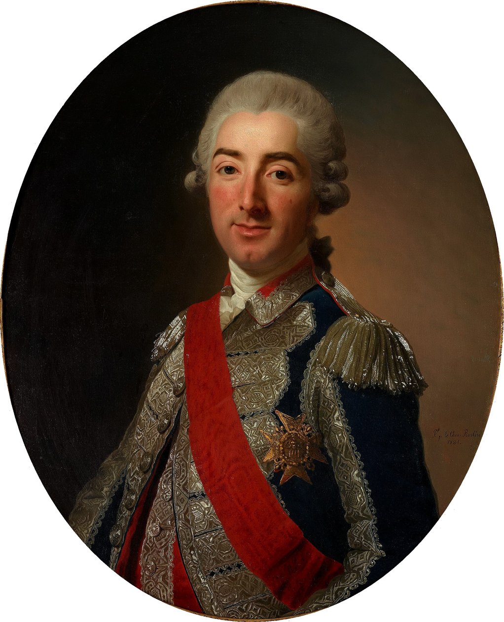 Cosme de Beaupoil, Markis de St Aulaire (1741-1822) - Alexander Roslin